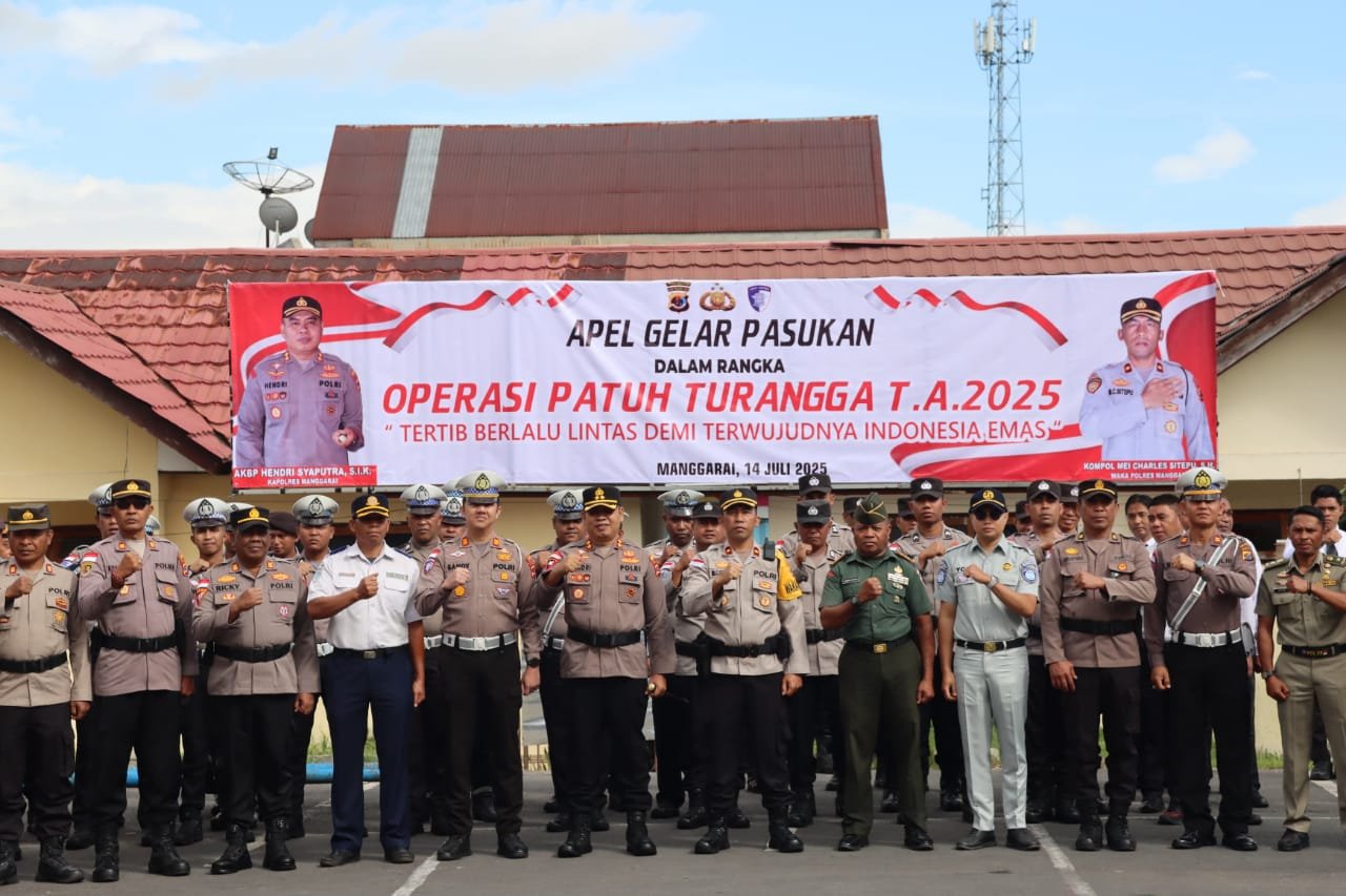 Polres Manggarai Gelar Operasi Patuh Turangga 2025